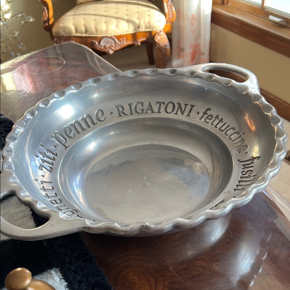 Lenox Butler’s Pantry pasta Metal Serveware.